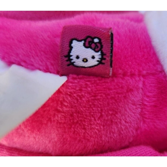 Hello Kitty Plush BANK Figural Piggy Bank Molded Plastic coin stopper 8" NWOT - Picture 8 of 9